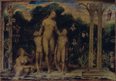 Bathseba im Bade von William Blake